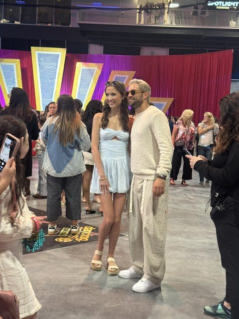 Fan enjoys meet and greet at Dancing With The Stars Convention