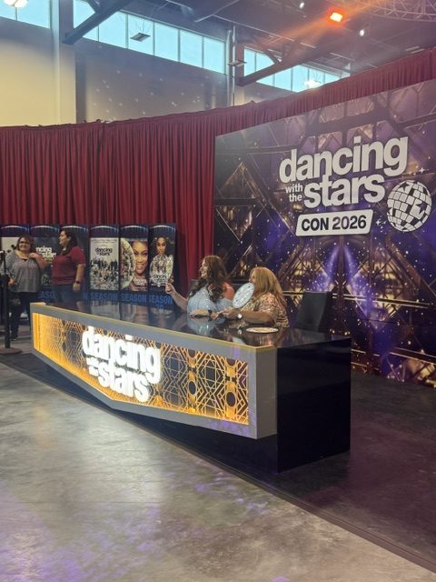 Interactive set at DWTS convention