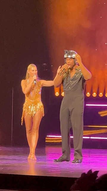 Emma Slater and Rashad Jennings