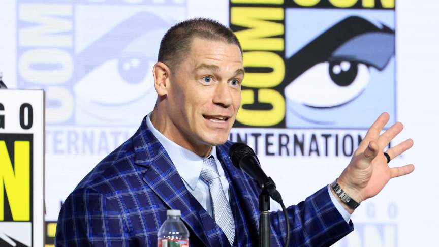 John Cena, one of the stars of Coyote vs. Acme