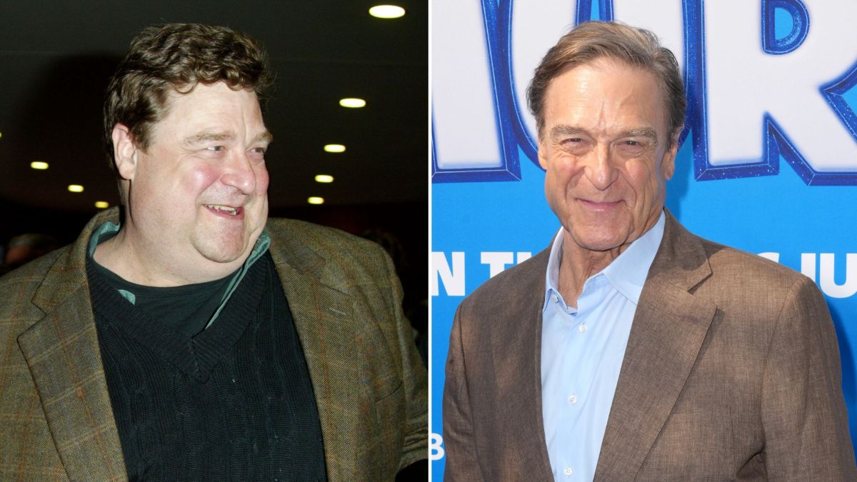 John Goodman in 2003 and 2025