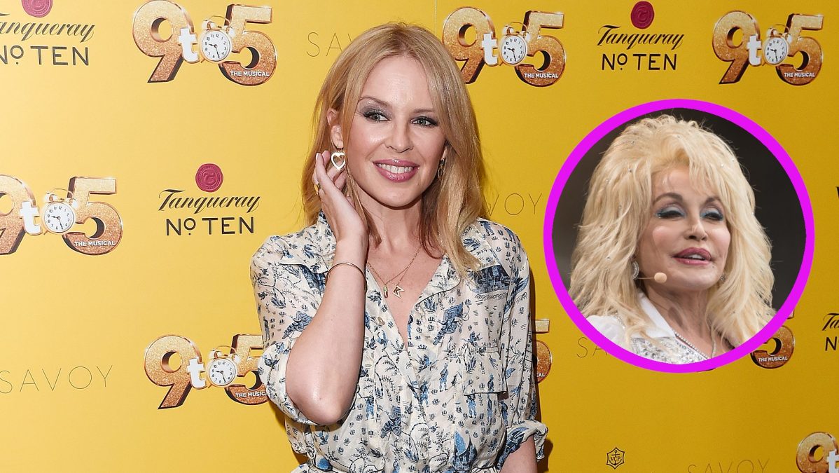 Kylie Minogue and Dolly Parton.