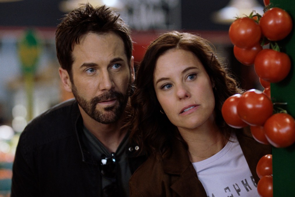 Niall Matter and Ashley Williams