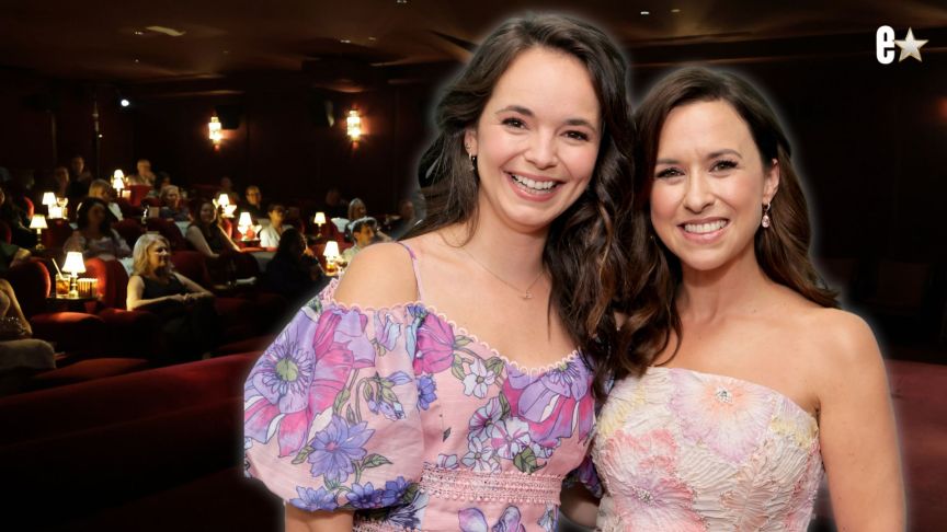 Rebecca Hanssen and Lacey Chabert