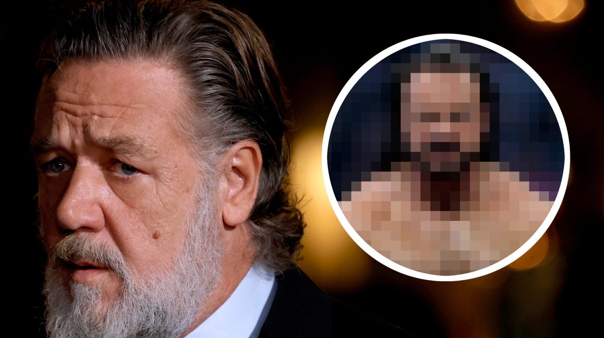 Russell Crowe and Drew McIntyre.