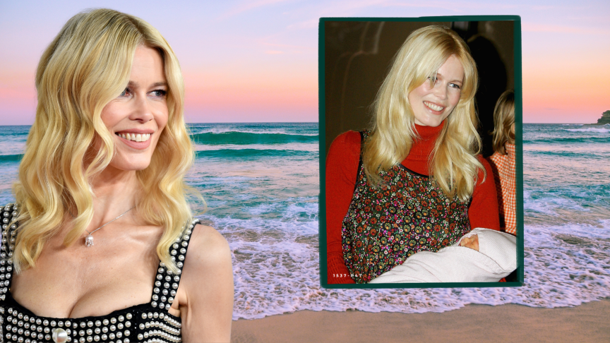 Claudia Schiffer daughter Clementine