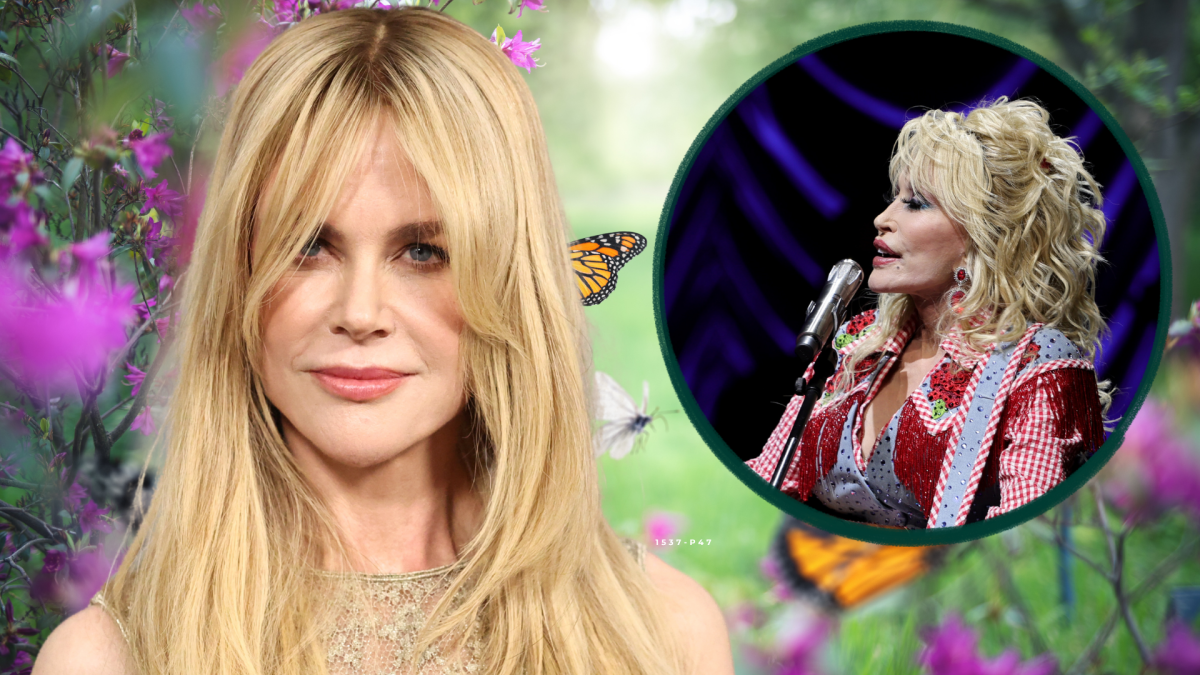 Nicole Kidman said goodbye to Dolly Parton