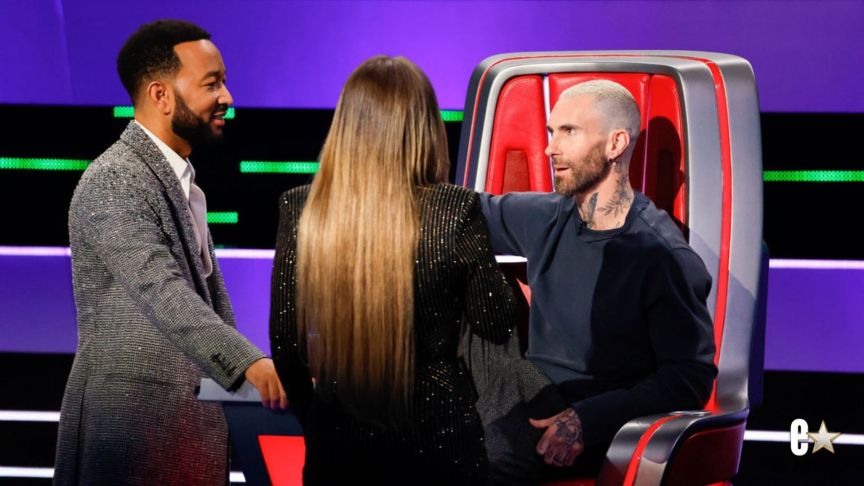 John Legend, Kelly Clarkson, Adam Levine