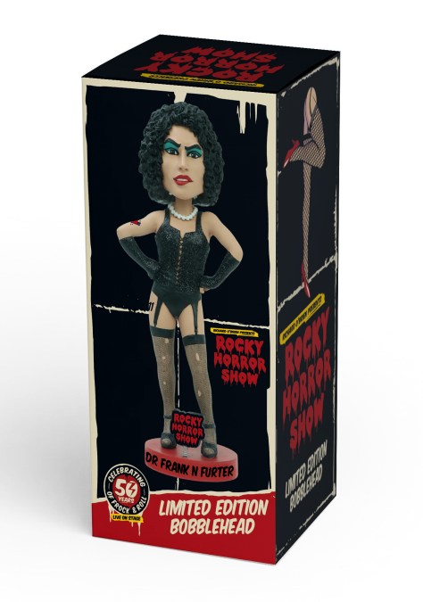 Dr. Frank-N-Furter 'Rocky Horror' Bobblehead Box Design