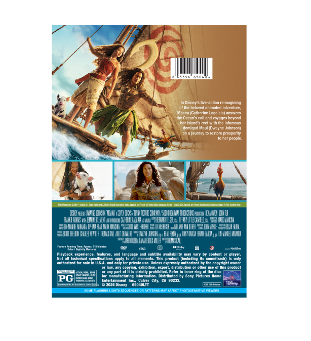 Moana is coming to DVD and Digital