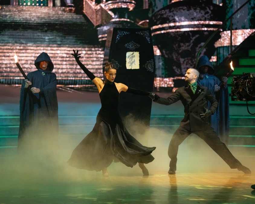 Maura Higgins and Mark Ballas