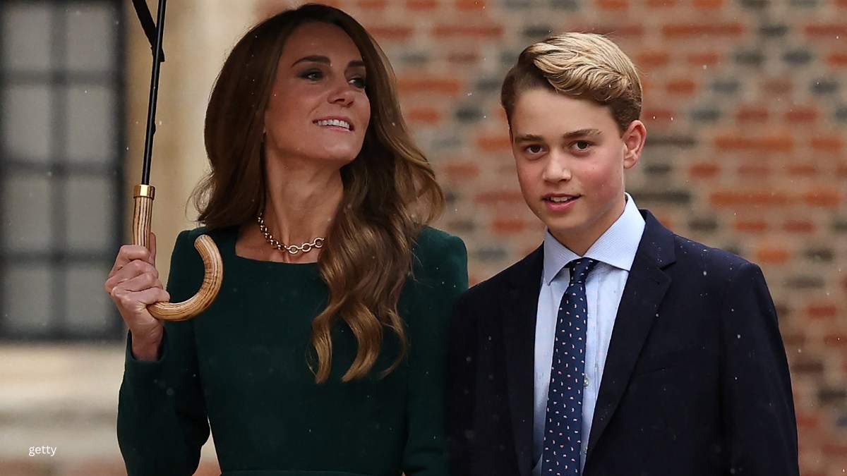 Prince George and the Princess of Wales