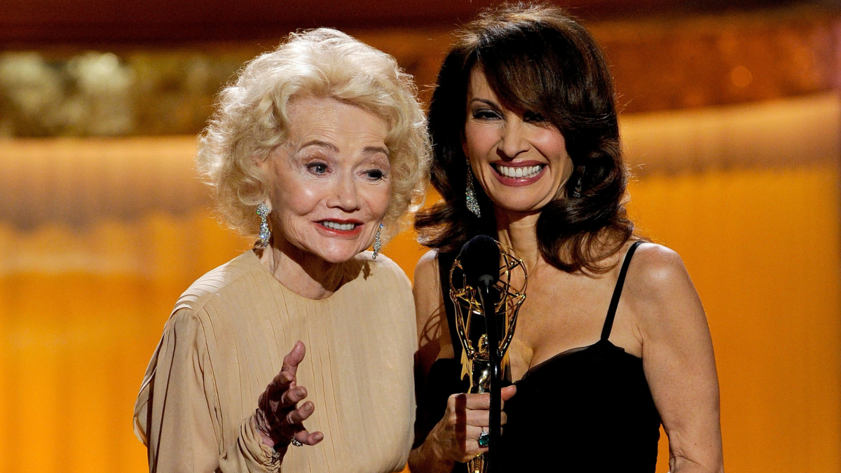 Agnes Nixon and Susan Lucci