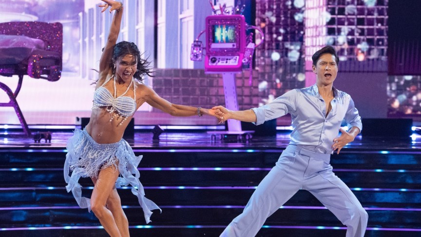 Jenna Johnson and Harry Shum Jr.
