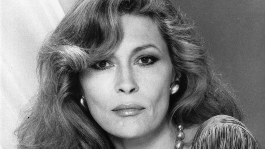 Actress Faye Dunaway poses for a photo
