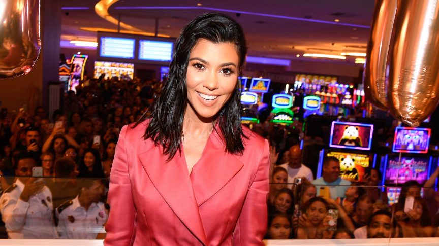 Kourtney Kardashian.