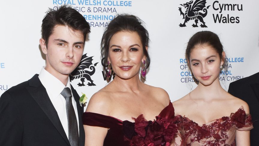 catherine zeta jones kids