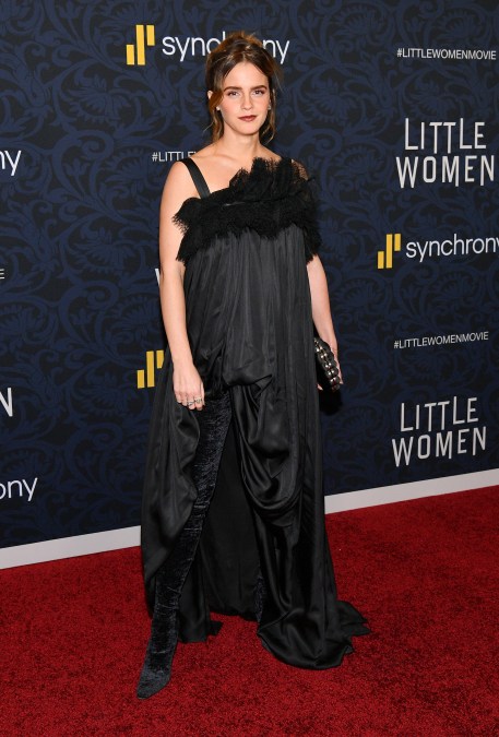 Emma Watson at the "Little Women" world premiere in 2019.