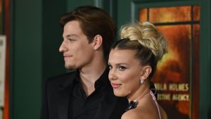 Jake Bongiovi and Millie Bobby Brown.