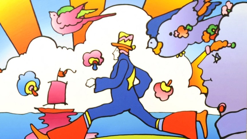 Peter Max painting