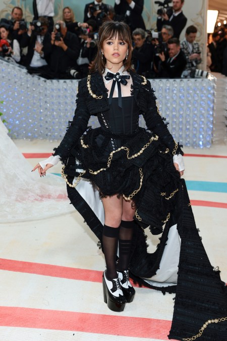 Jenna Ortega at the 2023 Met Gala.