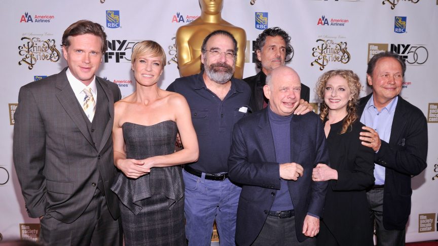 Cary Elwes, Robin Wright, Rob Reiner, Chris Sarandon, Wallace Shawn, Carol Kane, and Billy Crystal