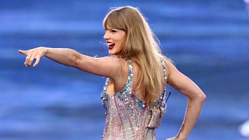 Taylor Swift during the Eras Tour