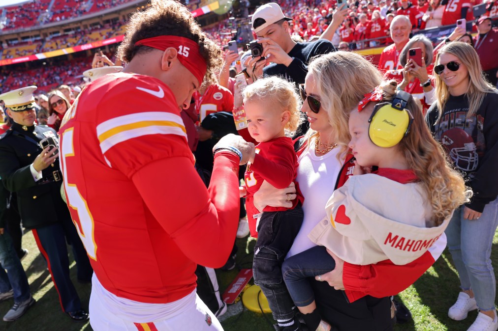 Patrick and Brittany Mahomes