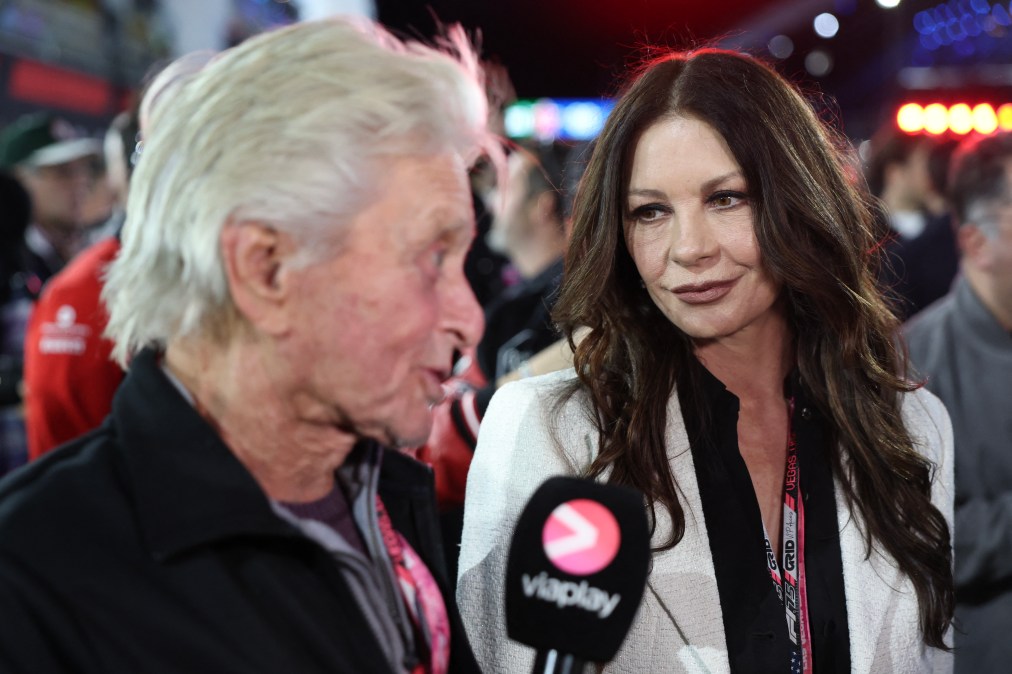 Michael Douglas and Catherine Zeta-Jones.