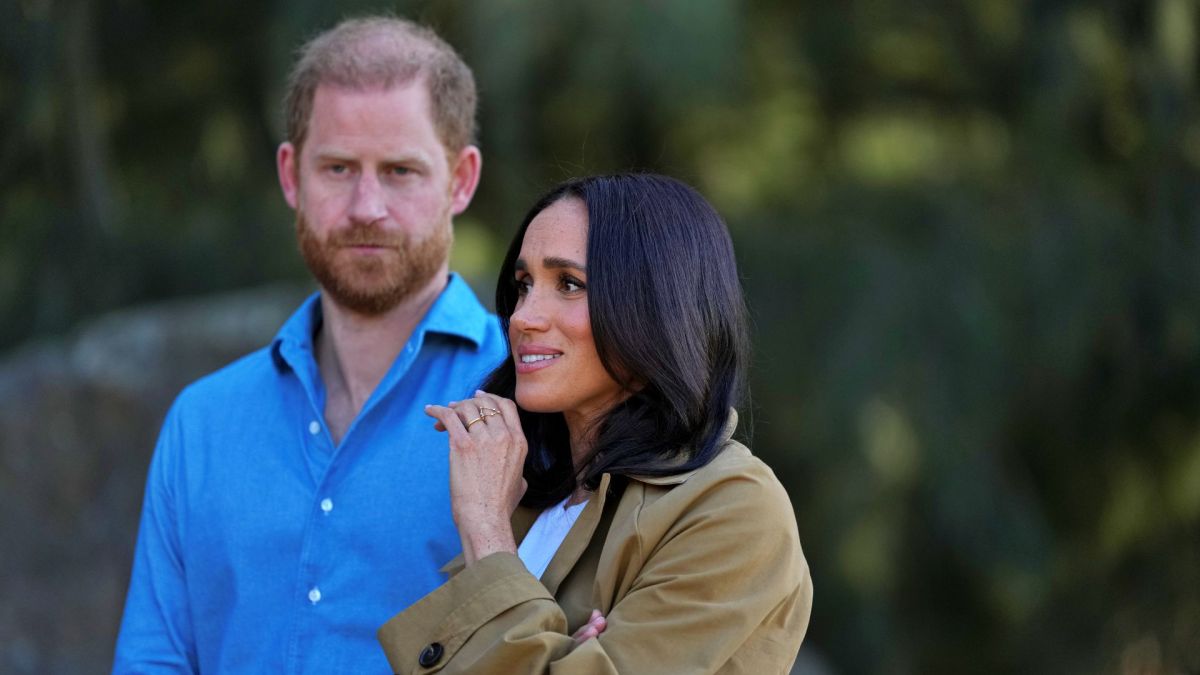 Prince Harry is out and about in London without Meghan Markle