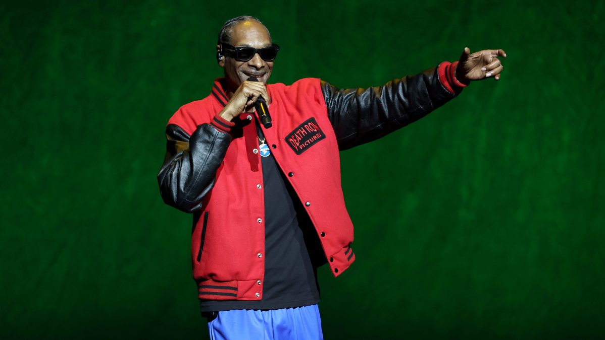 Snoop Dogg speaks onstage at the Universal Pictures and Focus Features presentation at The Dolby Colosseum at Caesars Palace during CinemaCon, the official convention of Cinema United, on April 15, 2026 in Las Vegas, Nevada.