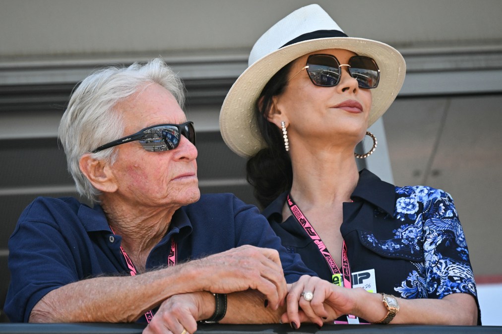 Michael Douglas and Catherine Zeta-Jones.