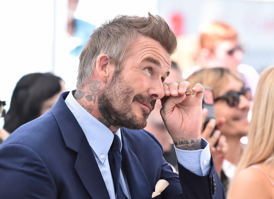 Sir David Beckham.