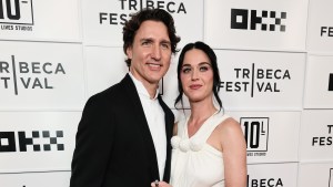 Justin Trudeau and Katy Perry