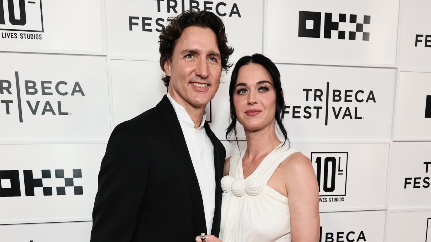 Justin Trudeau and Katy Perry
