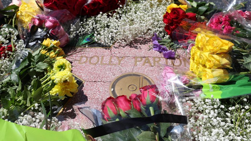 Dolly Parton's star on the Hollywood Walk of Fame
