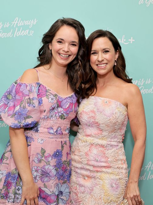 Rebecca Hanssen and Lacey Chabert
