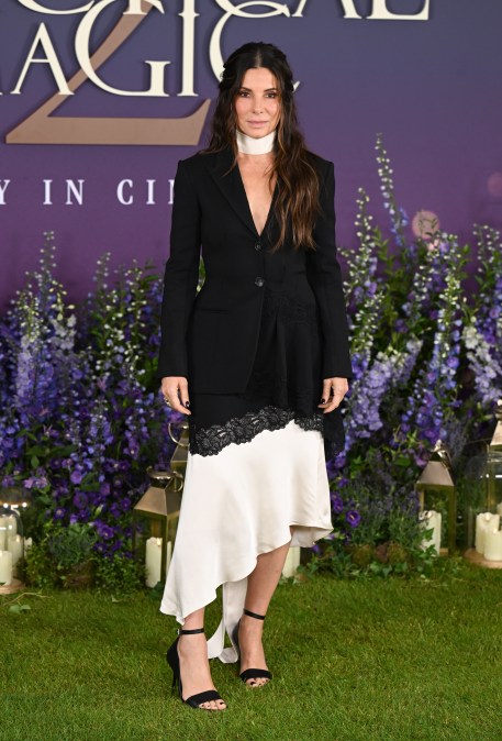 Sandra Bullock at the London "Practical Magic 2" photocall