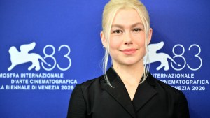US singer-songwriter Phoebe Bridgers attends the photocall of "Primetime" presented in competition at the 83rd International Venice Film Festival, at Venice Lido on September 5, 2026.