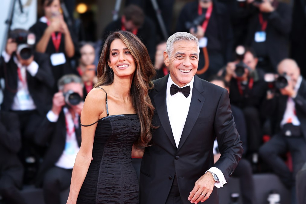 Amal Clooney and George Clooney