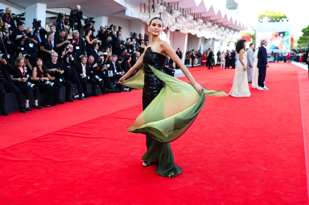 Nina Dobrev wows on the red carpet of the Venice International Film Festival