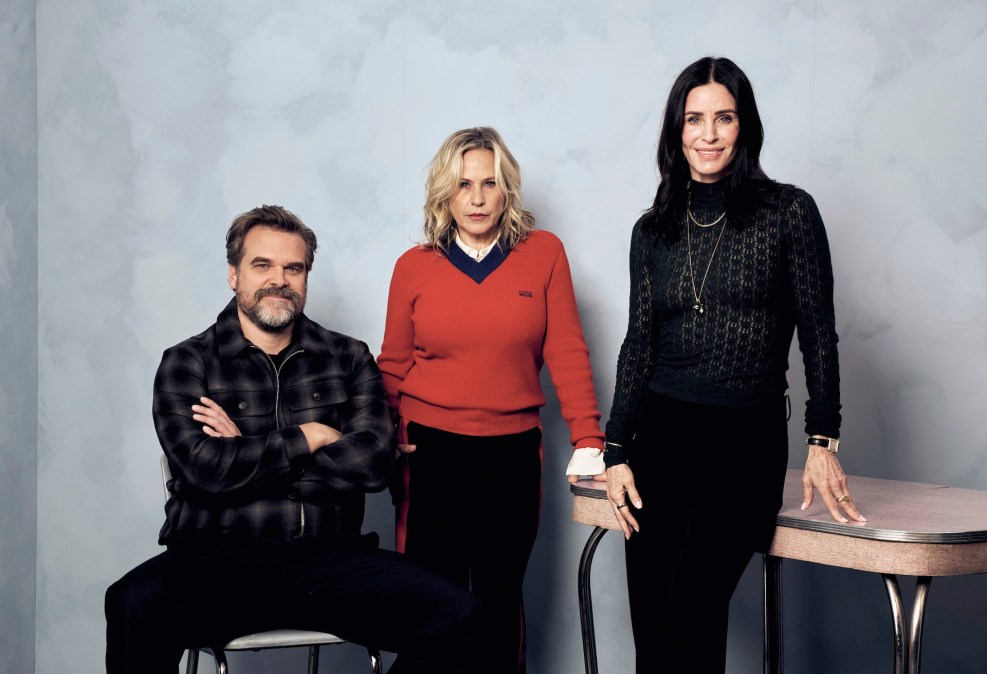 David Harbour, Patricia Arquette and Courteney Cox