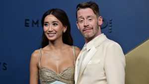 Brenda Song and Macaulay Culkin.