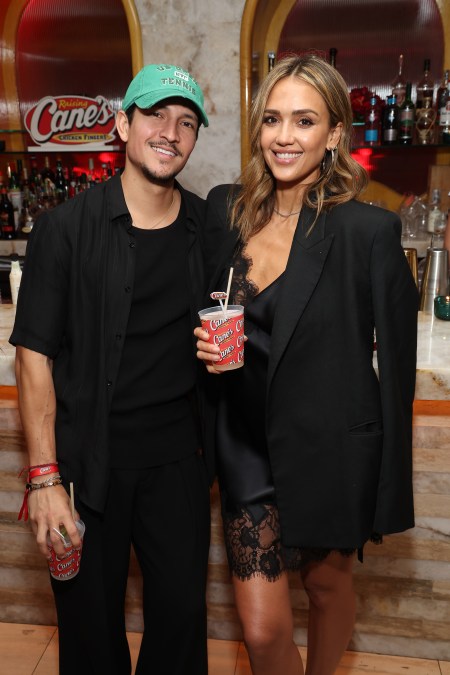 Danny Ramirez and Jessica Alba