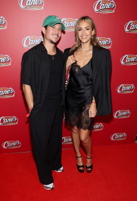 Danny Ramirez and Jessica Alba