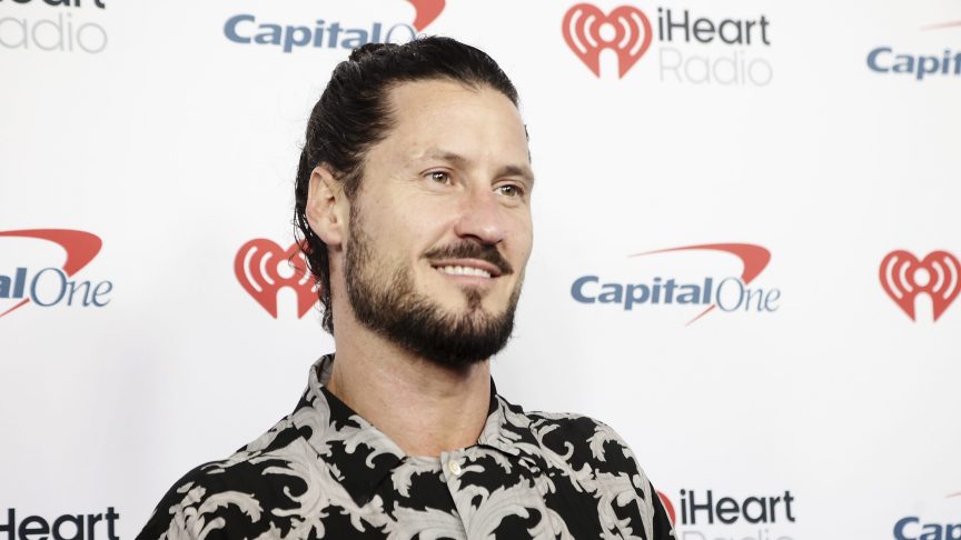 Val Chmerkovskiy attends the 2026 iHeartRadio Music Festival at T-Mobile Arena on September 18, 2026 in Las Vegas, Nevada.