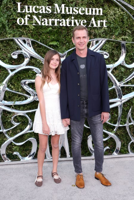 Hayden Christensen and daughter