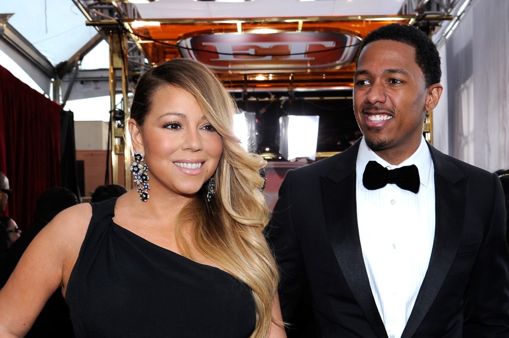 Singer-actress Mariah Carey and TV personality Nick Cannon