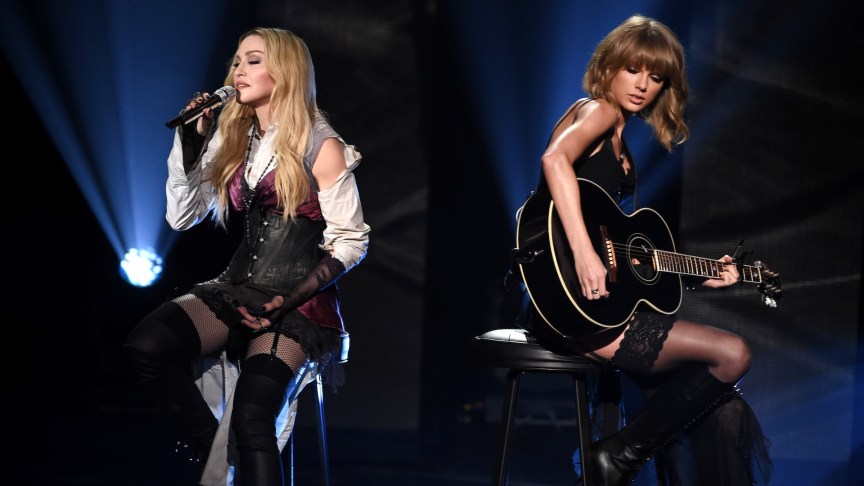 Madonna and Taylor Swift