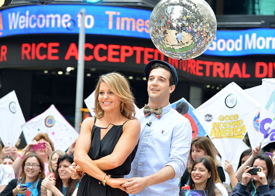 Candace Cameron Bure and Mark Ballas